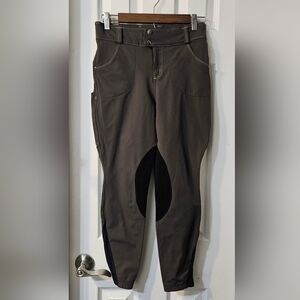 Kerrits Brown Cargo Riding Pants with Reinforced Knees